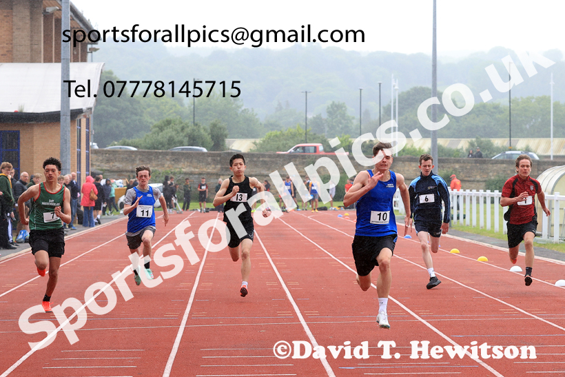 Sprints, 2026 Northumberland Schools Track and Field, Wentworth, Hexhan. Photo: David T. Hewitson/Sports for All Pics